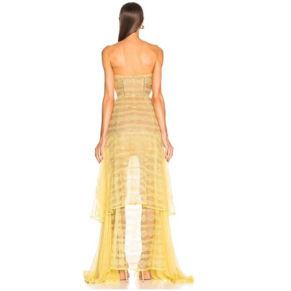 JONATHAN SIMKHAI Strapless Long Dress w/ Tags Size: S | US 4 SUPER RARE - Picture 3 of 10